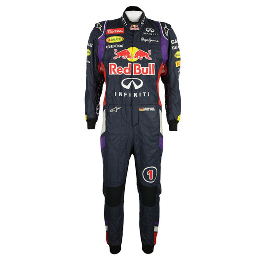 2014 Sebastian Vettel Racing Costume Team F1 Red Bull