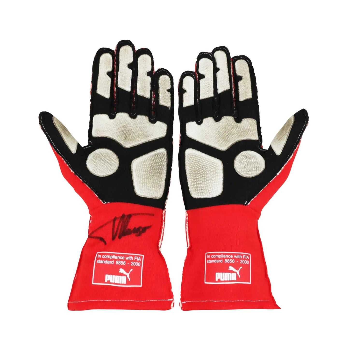 2014 Fernando Alonso Racing Gloves Team F1 Ferrari
