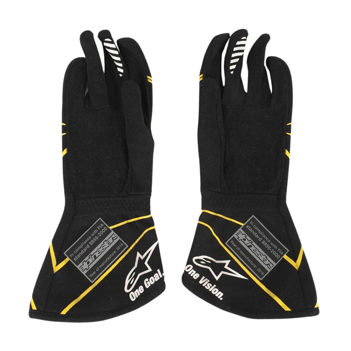 2016 Esteban Ocon Racing Gloves Team F1 Renault