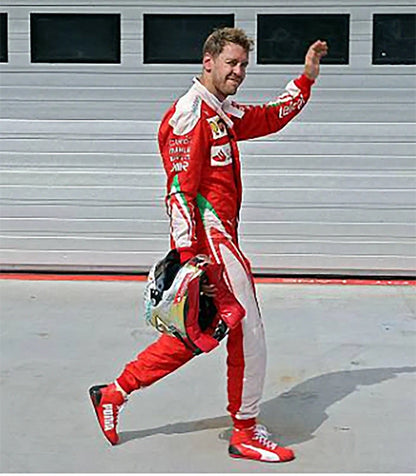 2016 Sebastien Vettel Racing Shoes Team F1 Scuderia Ferrari