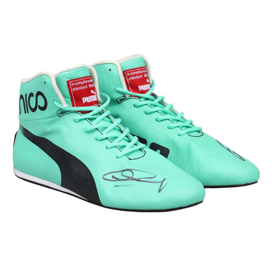 2017 Nico Rosberg Racing Shoes Team F1 Mercedes Kartx Gear
