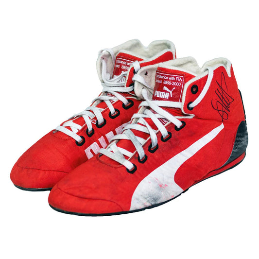 2017 Sebastien Vettel Racing Shoes Team F1 Scuderia Ferrari Kartx Gear