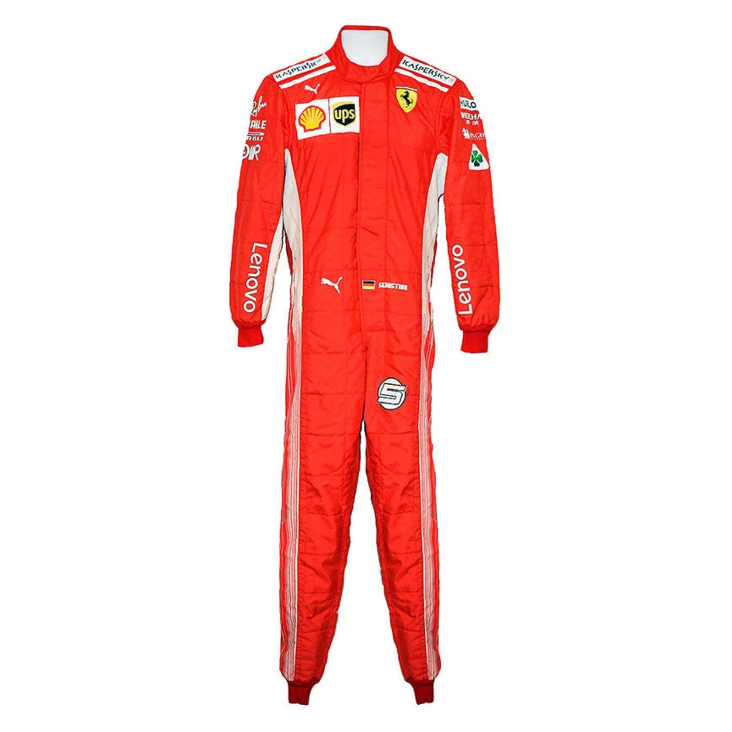 2018 Sebastian Vettel Racing Costume Team F1  Ferrari