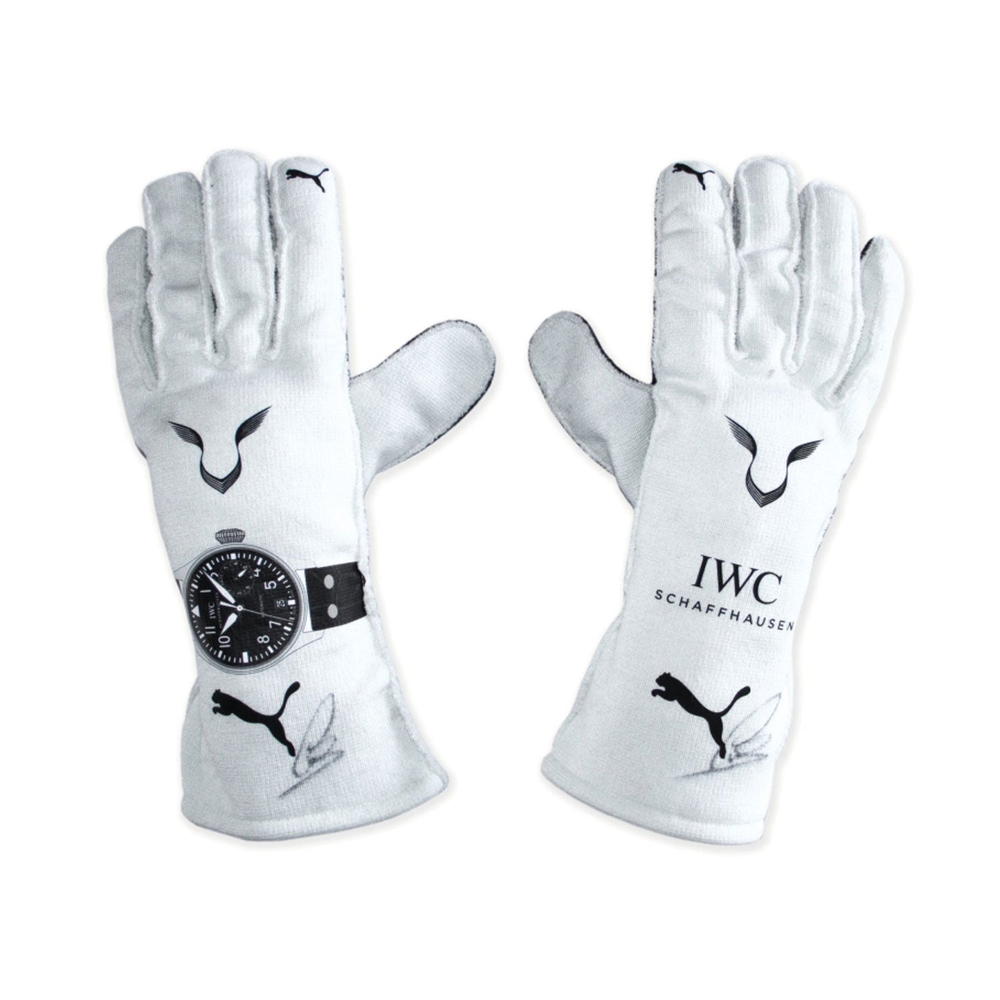 2018 Lewis Hamilton Racing Gloves Team F1 Mercedes Kartx Gear