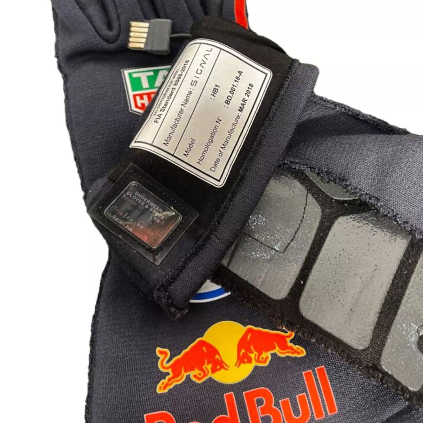 2018 Max Verstappen Racing Gloves Team F1 Red Bull