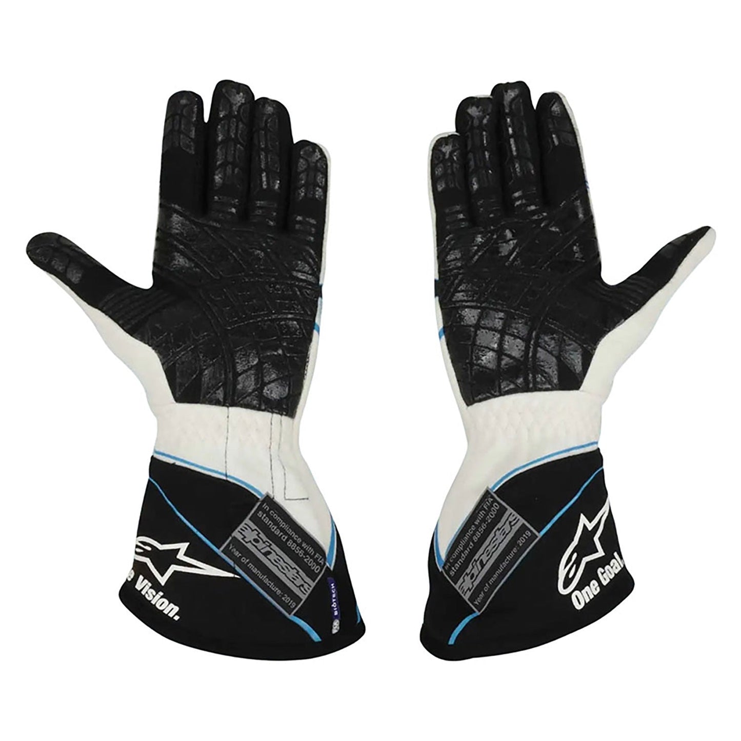 2019 George Russell Monaco GP Racing Gloves Team F1 Mercedes
