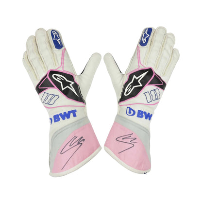 2019 Lance Stroll Racing Gloves Team F1 Racing Point Kartx Gear