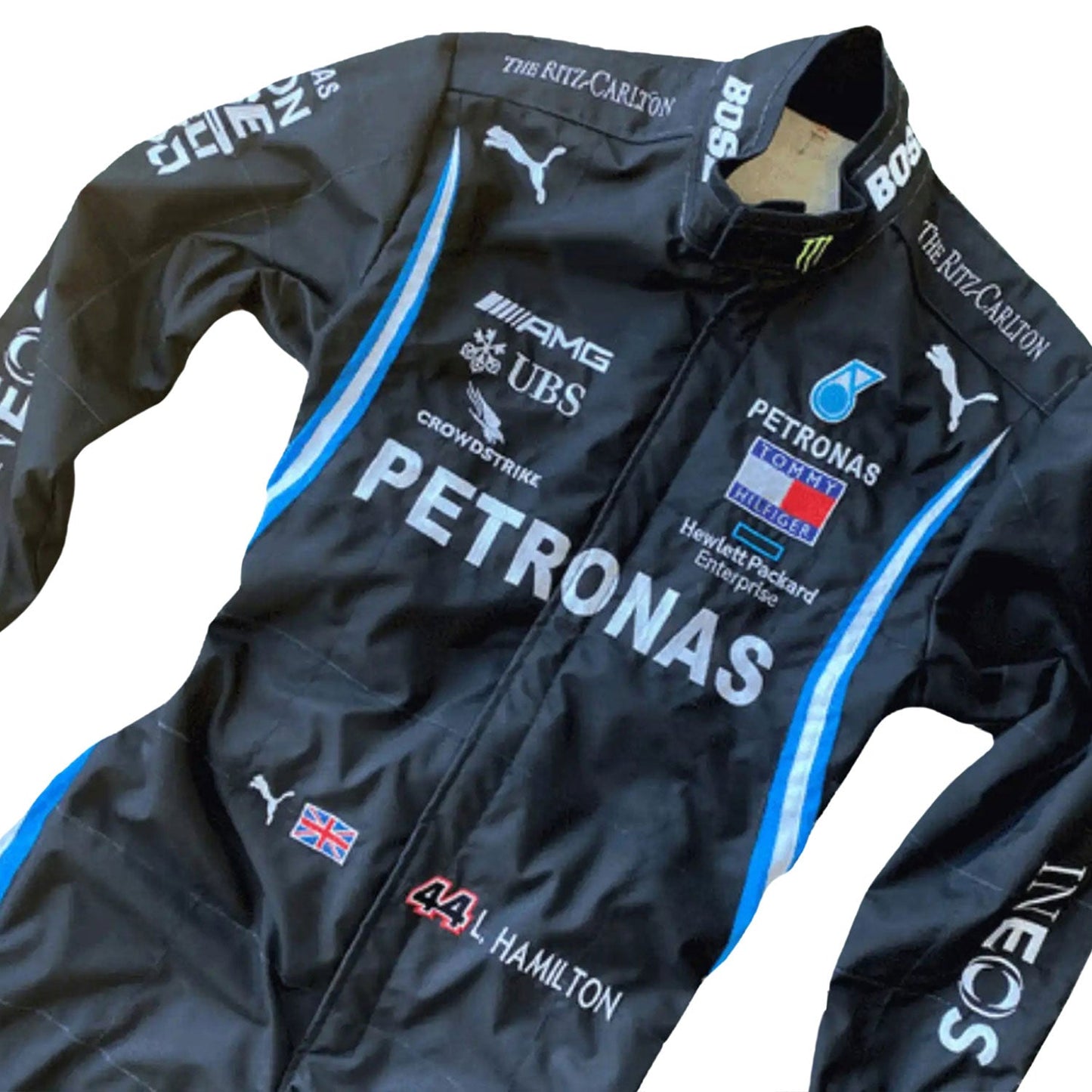 2020 Lewis Hamilton Racing Costume Team F1 Mercedes