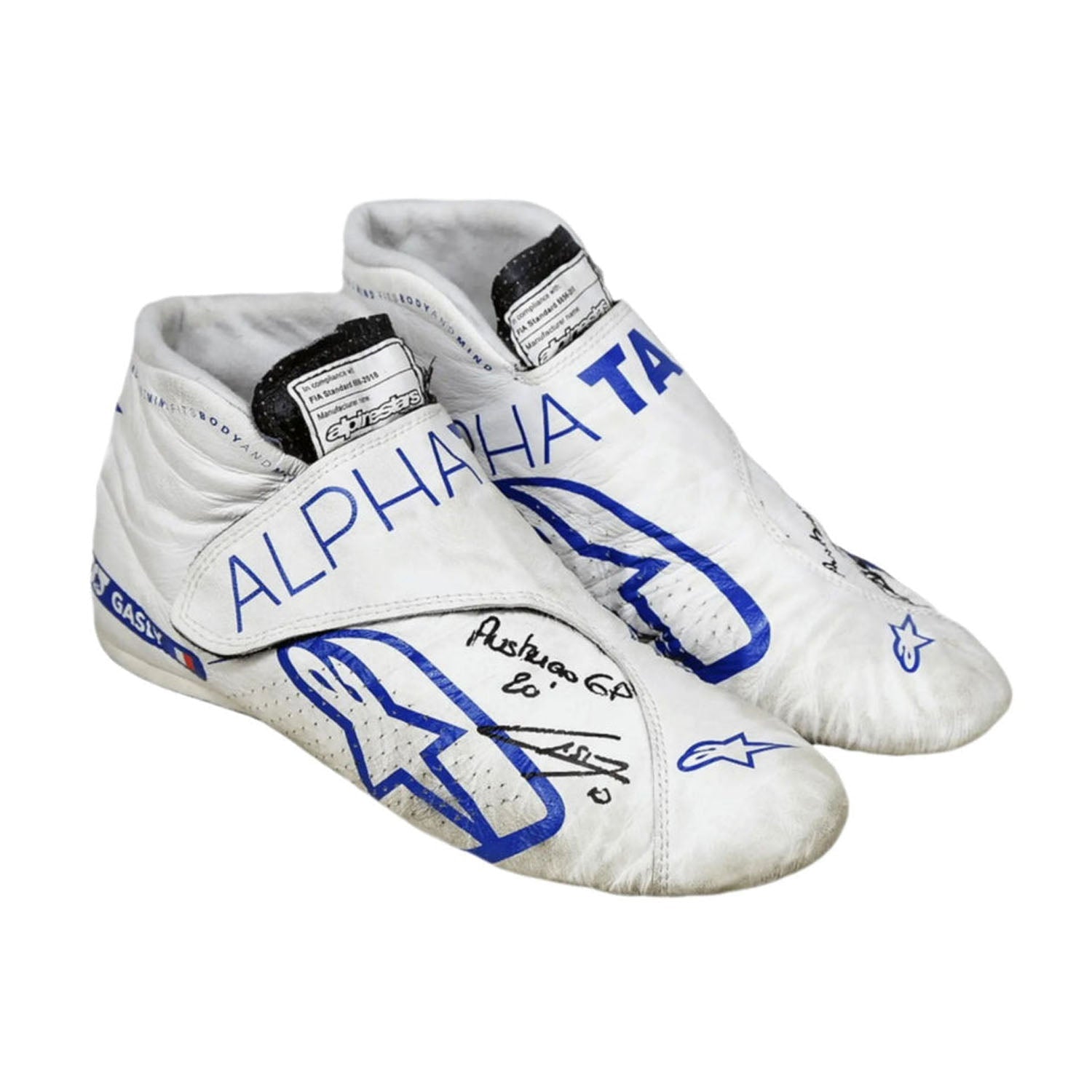 2020 Pierre Gasly Racing Shoes Team F1 AlphaTauri Austrian GP Kartx Gear