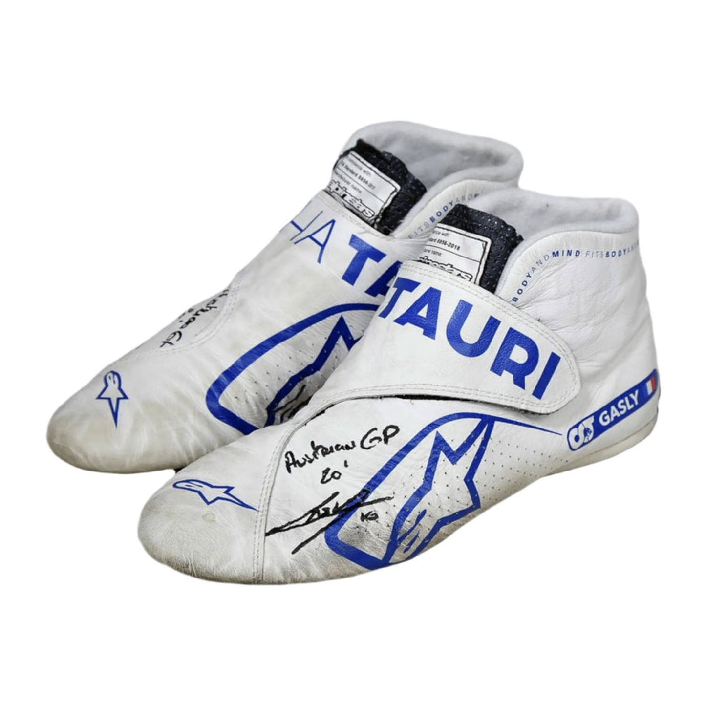 2020 Pierre Gasly Racing Shoes Team F1 AlphaTauri Austrian GP
