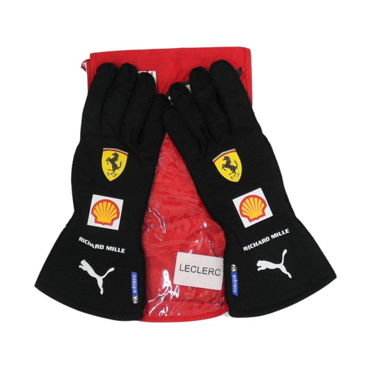 2021 Charles Leclerc Racing Gloves Team F1 Ferrari Kartx Gear