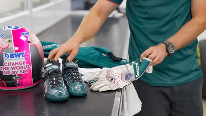 2021 Lance Stroll Racing Gloves Team F1 Aston Martin