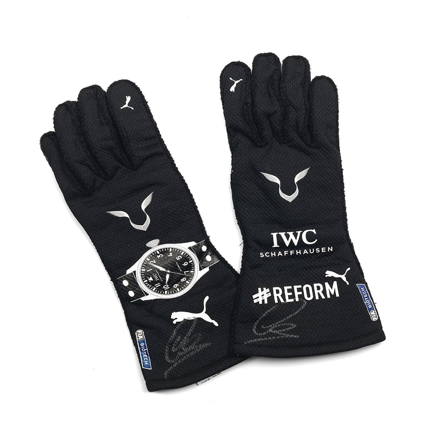 2021 Lewis Hamilton Racing Gloves Team F1 Mercedes Kartx Gear