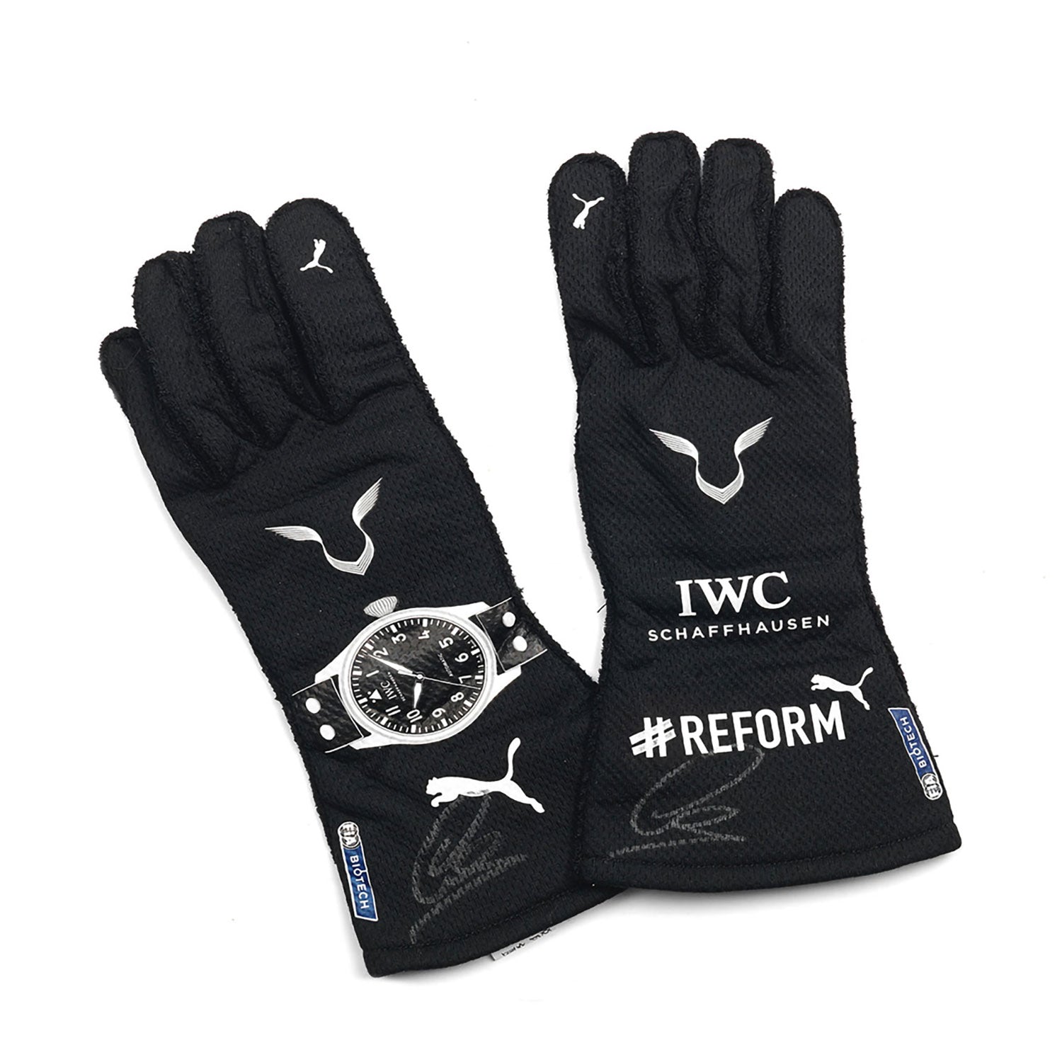 2021 Lewis Hamilton Racing Gloves Team F1 Mercedes Kartx Gear