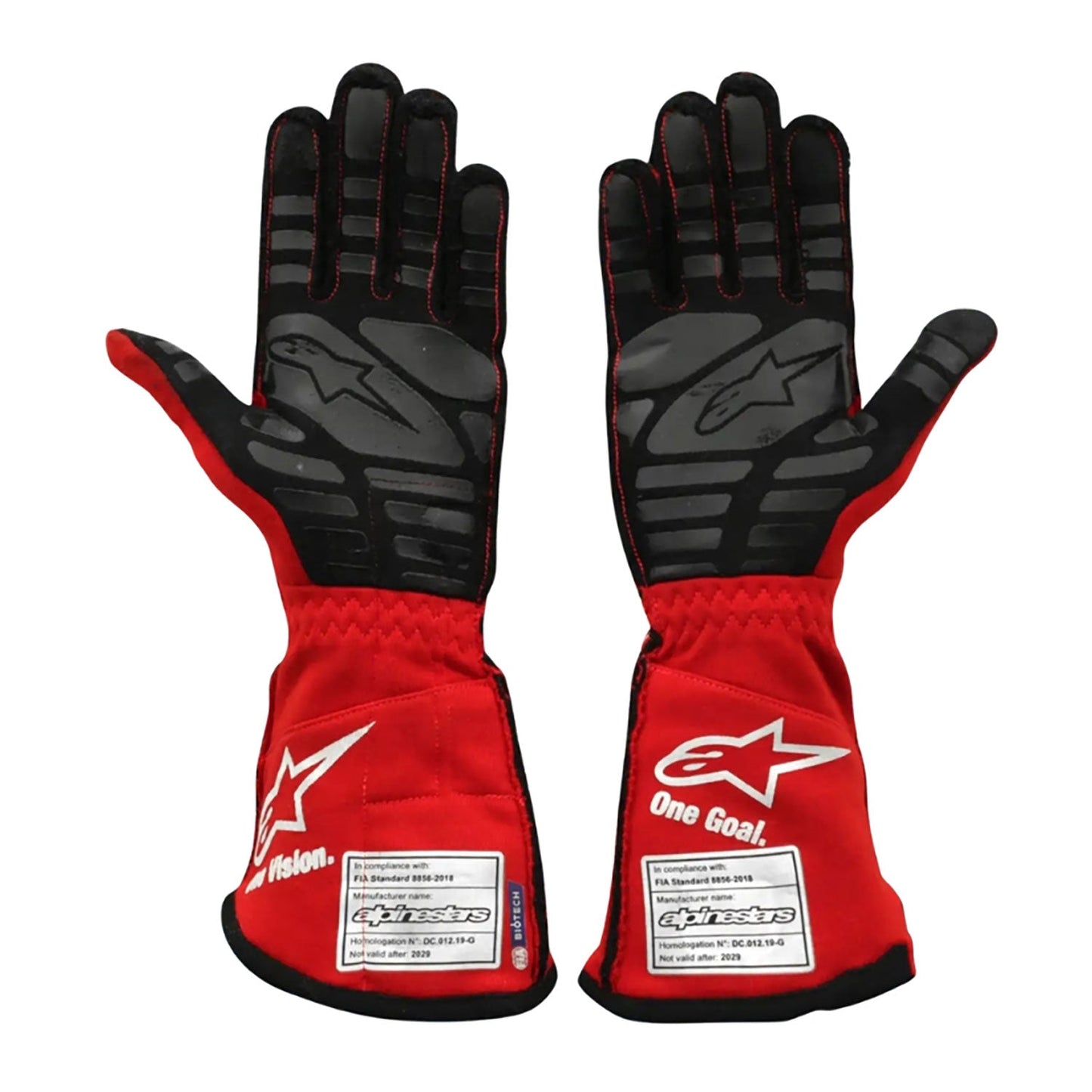 2021 Nikita Mazepin Mexico GP Racing Gloves Team F1 Haas