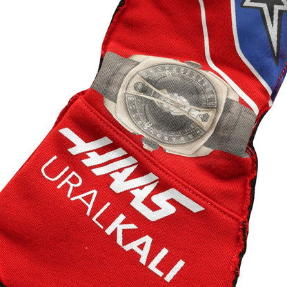 2021 Nikita Mazepin Mexico GP Racing Gloves Team F1 Haas
