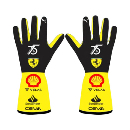 2022 Ferrari 75th Racing Gloves F1 Kartx Gear