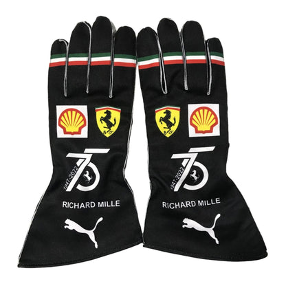 2022 Charles Leclerc Racing Gloves Team F1 Ferrari