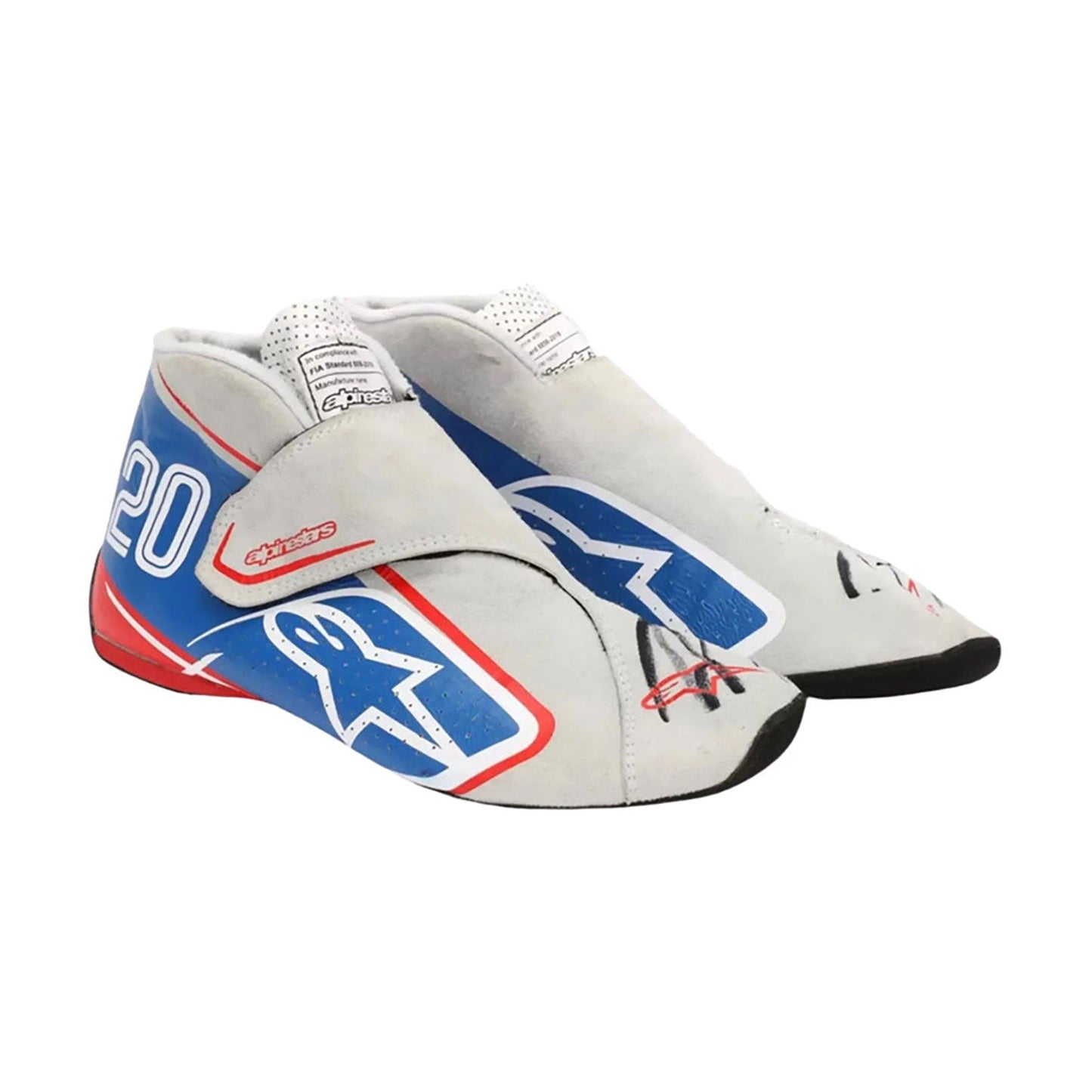 2022 Kevin Magnussen Italian GP Special Edition Racing Shoes Team F1 Haas Kartx Gear