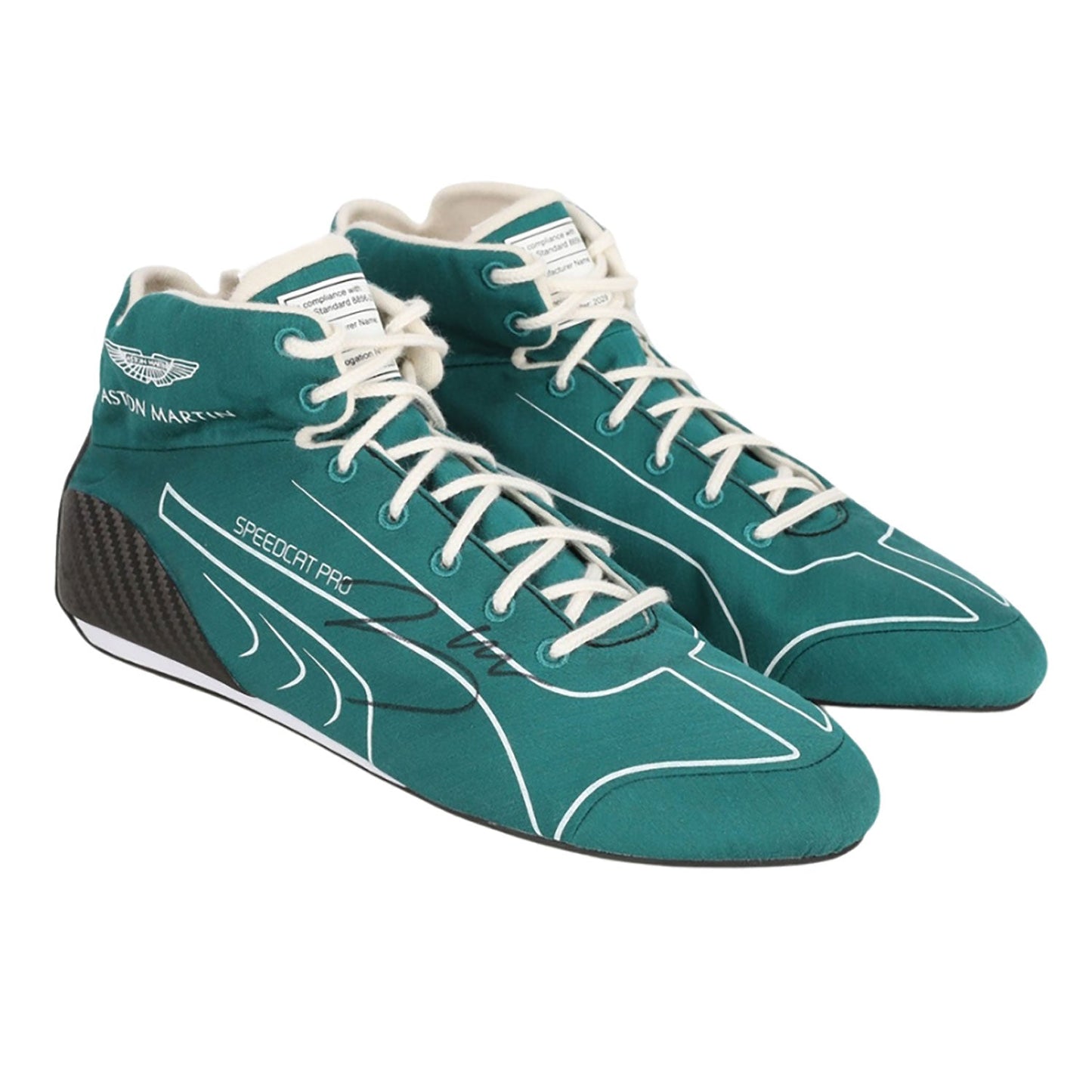 2022 Lance Stroll Dutch GP Racing Shoes Team F1 Aston Martin Kartx Gear