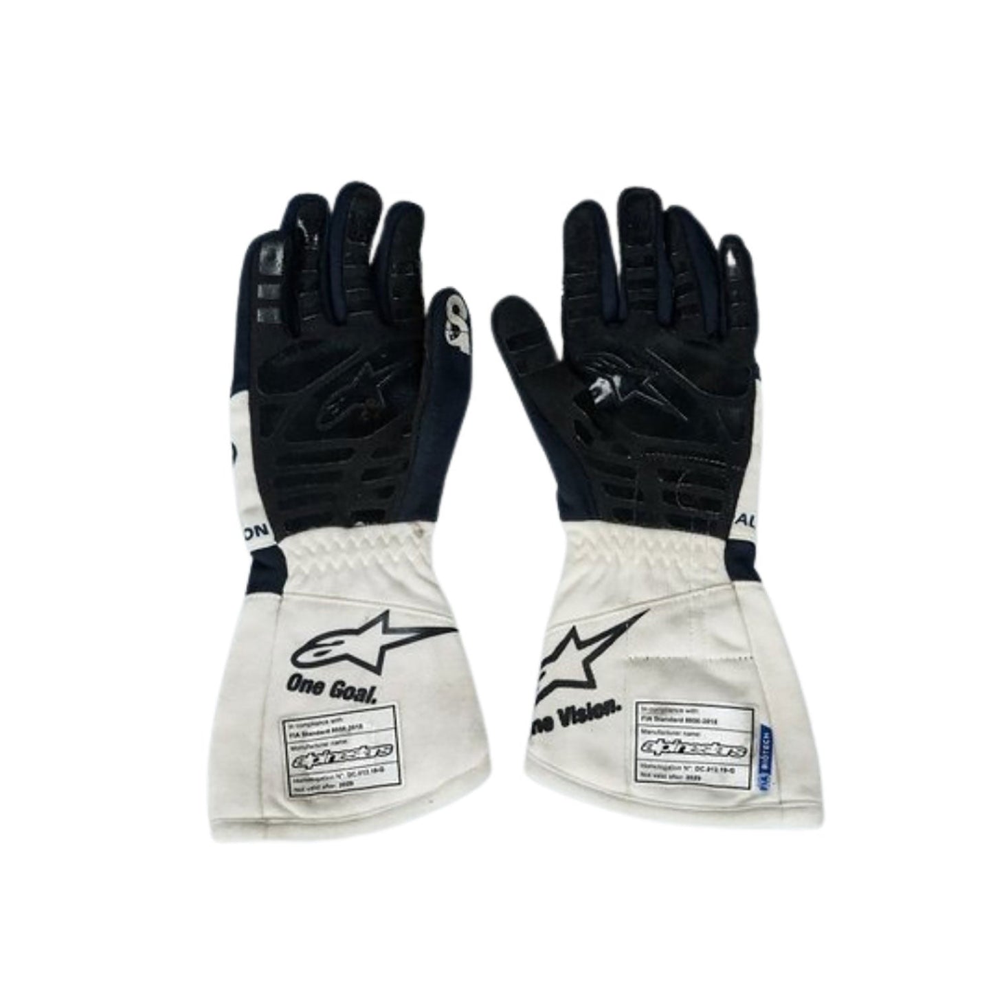 2022 Yuki Tsunoda Racing Gloves Team F1 AlphaTauri