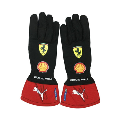 2023 Carlos Sainz Jr Racing Gloves Team F1 Ferrari Kartx Gear