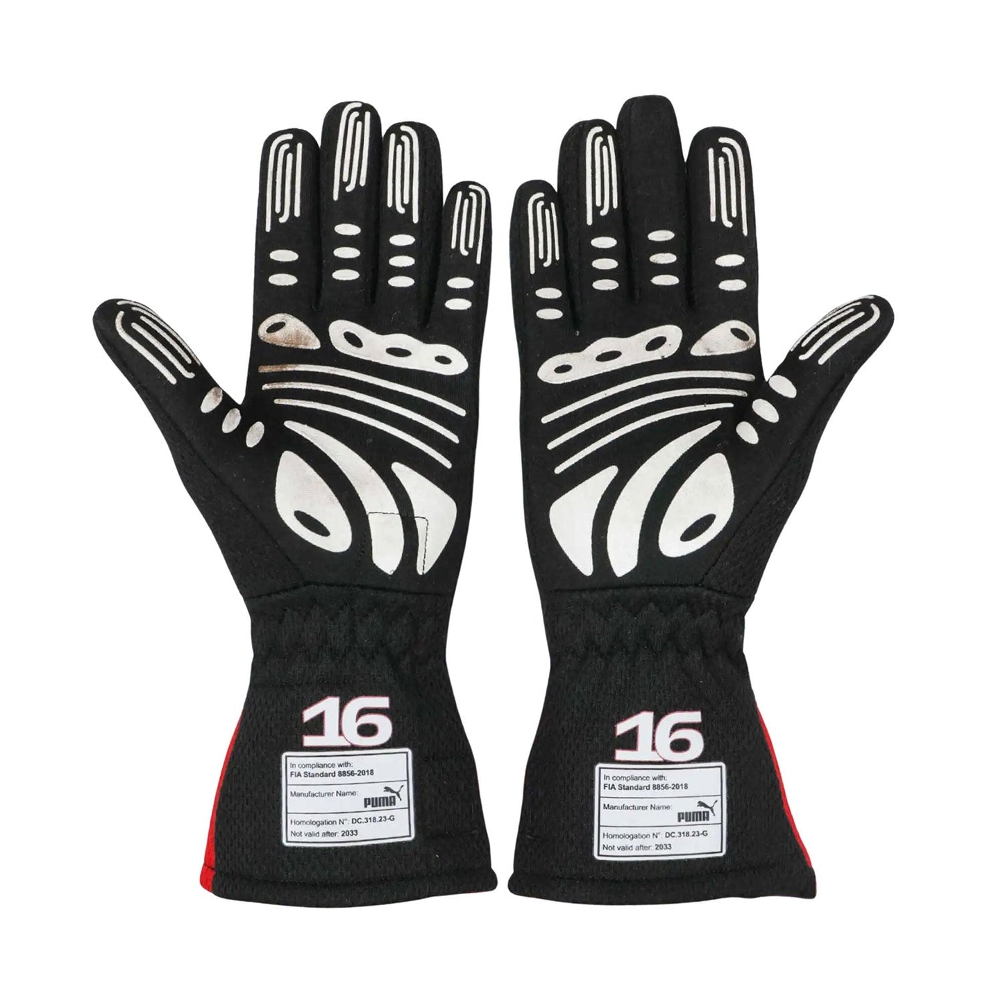 2023 Charles Leclerc Racing Gloves Team F1 Ferrari