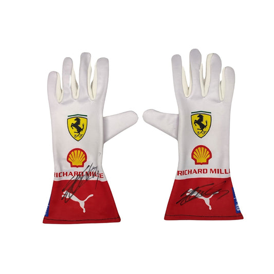 2023 Charles Leclerc Monaco GP Racing Gloves Team F1 Ferrari Kartx Gear