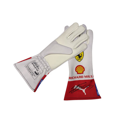 2023 Charles Leclerc Monaco GP Racing Gloves Team F1 Ferrari