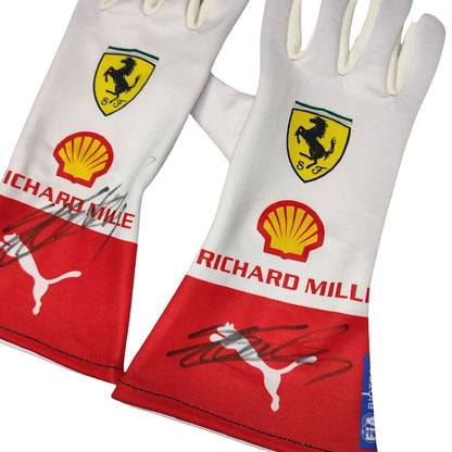 2023 Charles Leclerc Monaco GP Racing Gloves Team F1 Ferrari