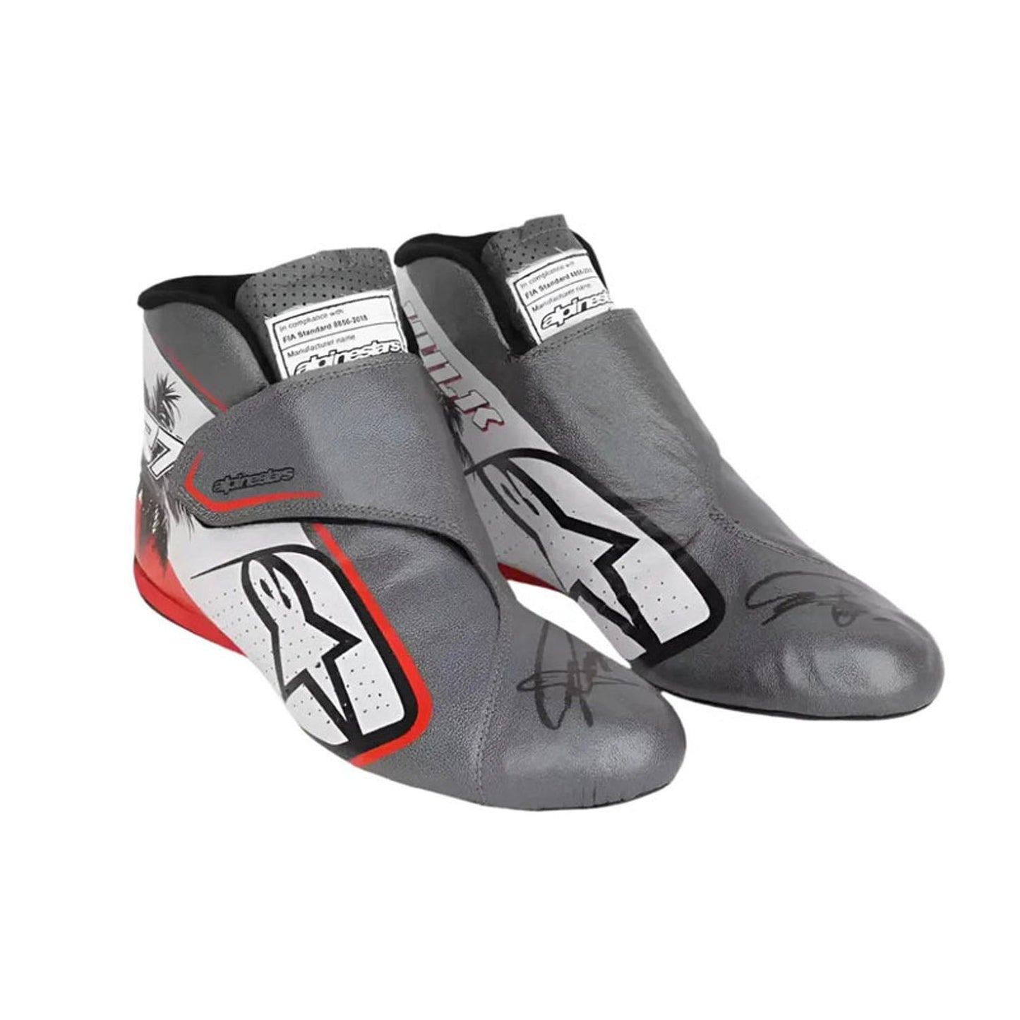 2023 Nico Hülkenberg Weekend Worn Racing Shoes Team F1 Haas Miami GP Kartx Gear