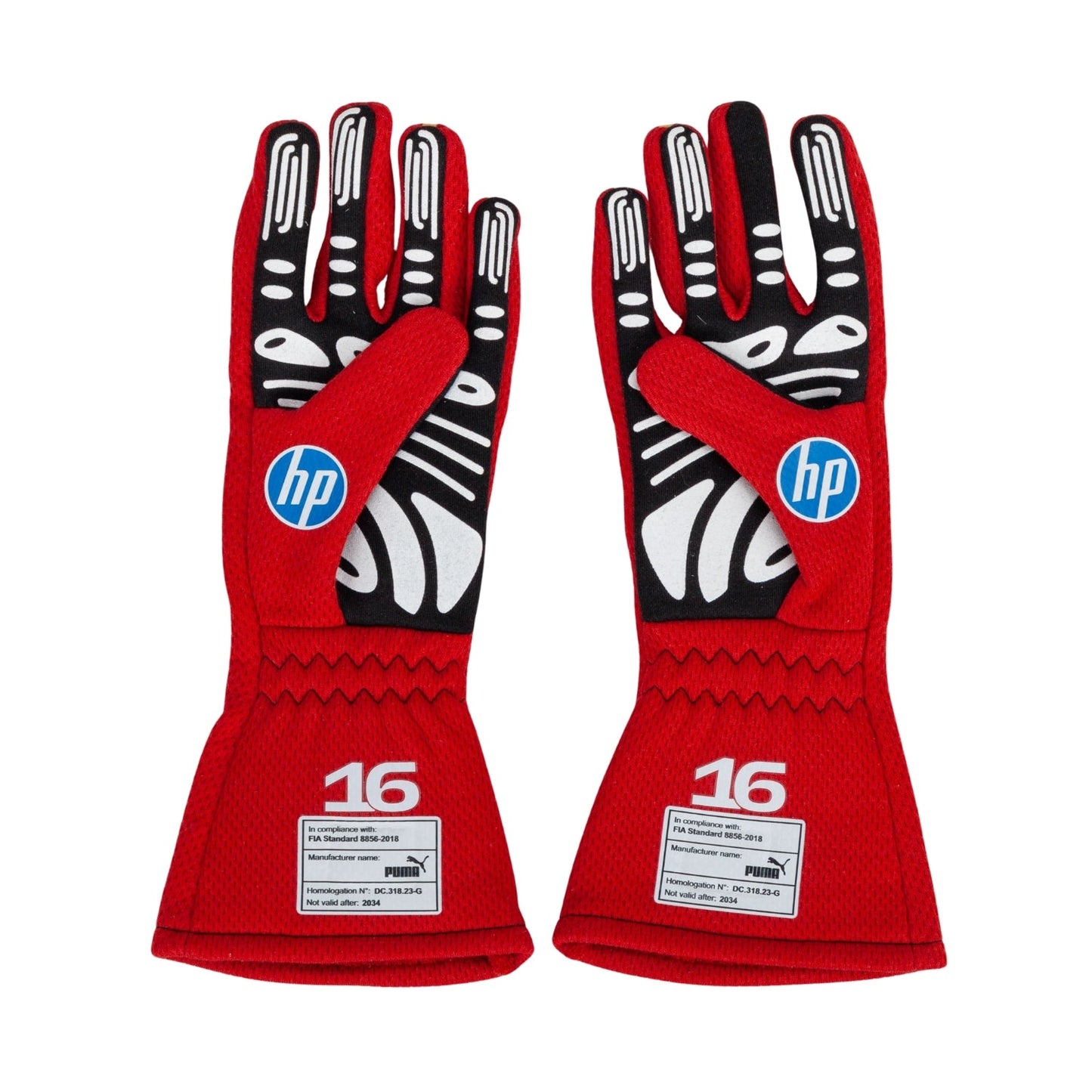 2024 Charles Leclerc Racing Gloves Team F1 Ferrari