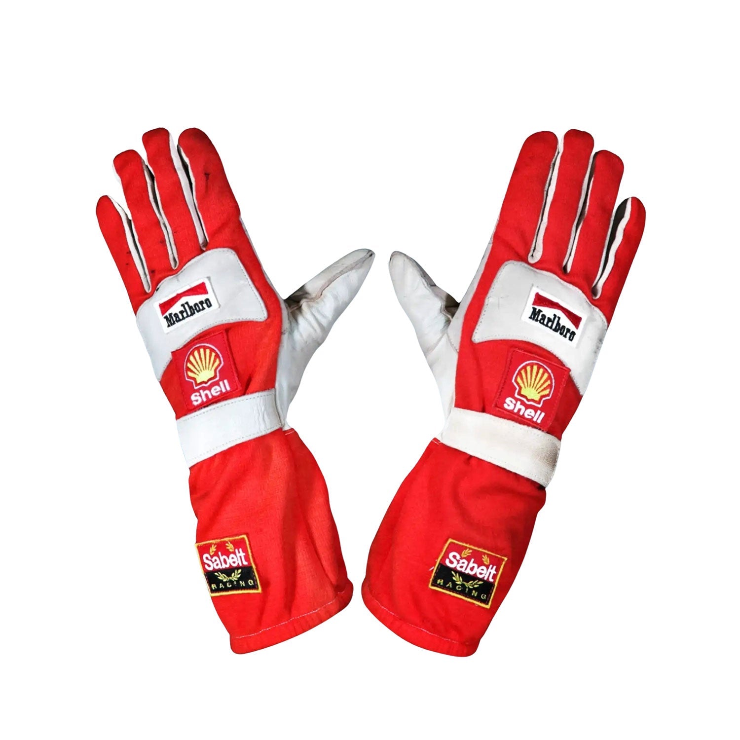 2024 Charles Leclerc & Carlos Sainz Jr Signed Racing Gloves Team F1 Ferrari Kartx Gear