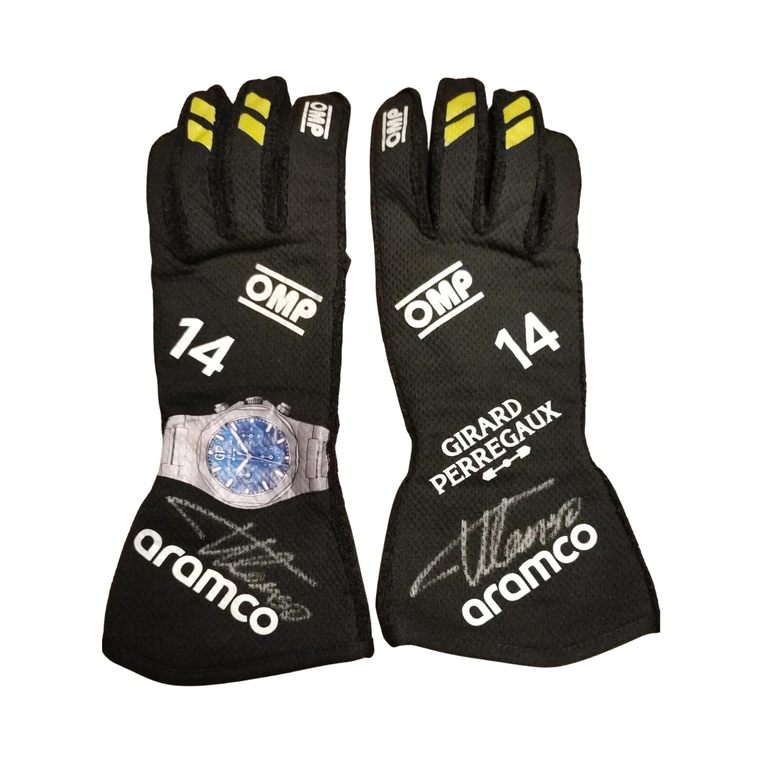 2024 Fernando Alonso Racing Gloves Team F1 Aston Martin Kartx Gear