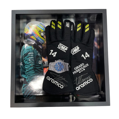 2024 Fernando Alonso Racing Gloves Team F1 Aston Martin
