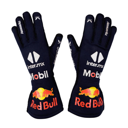 2024 Max Verstappen World Championship Season Racing Gloves Team F1 Red Bull Kartx Gear