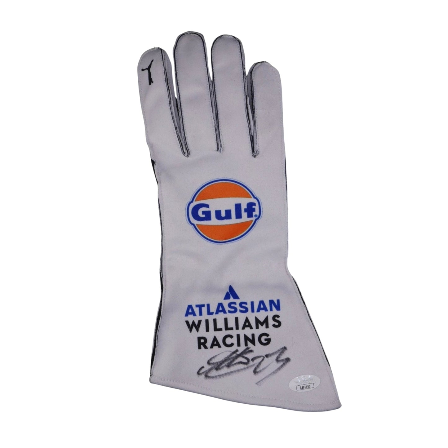 2025 Alexander Albon Racing Gloves Team F1 Williams Kartx Gear