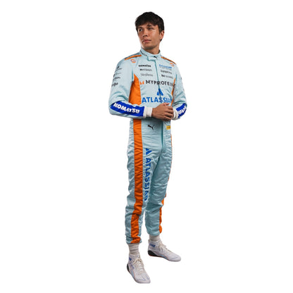 2025 Alexander Albon Racing Costume Team F1 Williams Sao Paul GP