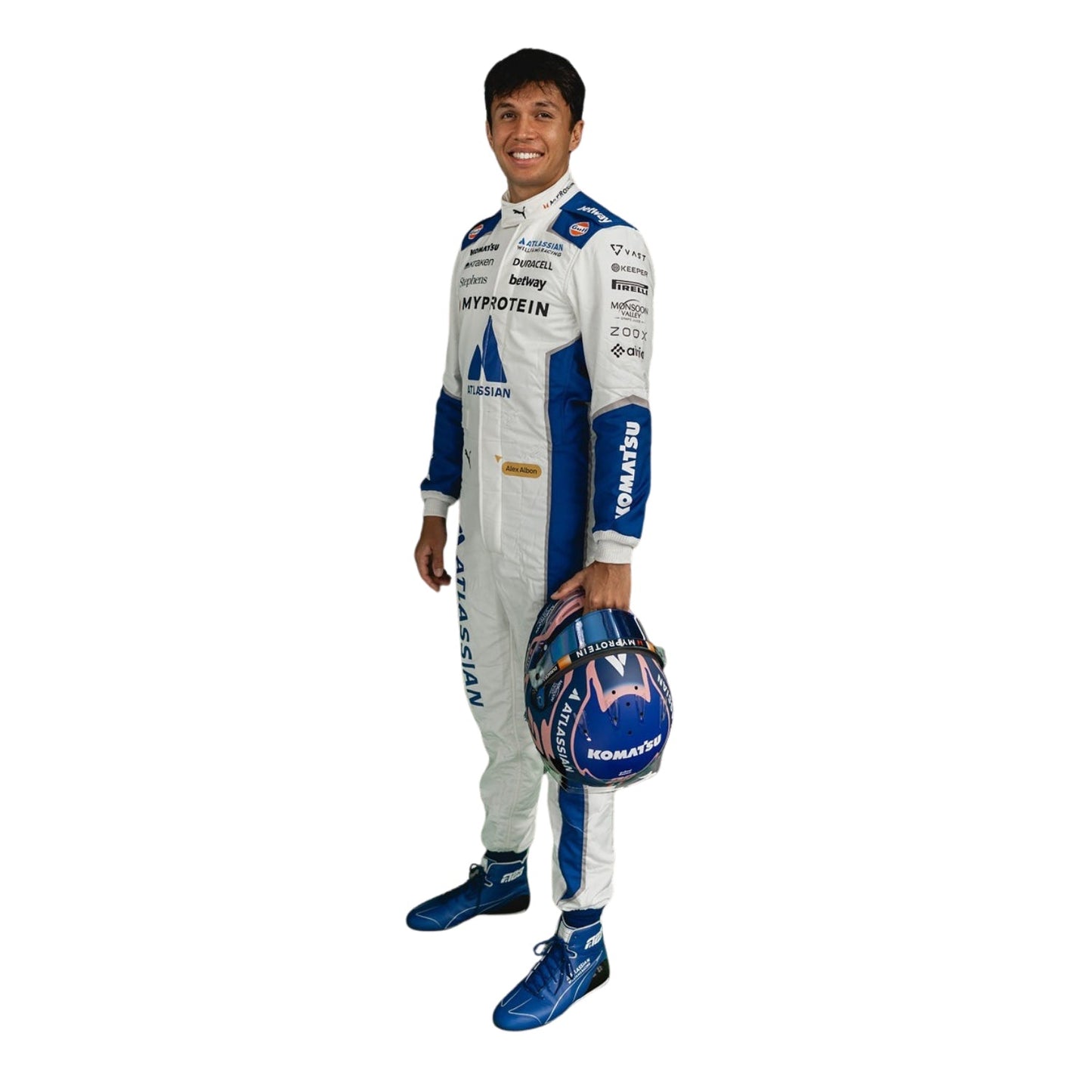 2025 Alexander Albon Racing Costume Team F1 Williams United States GP