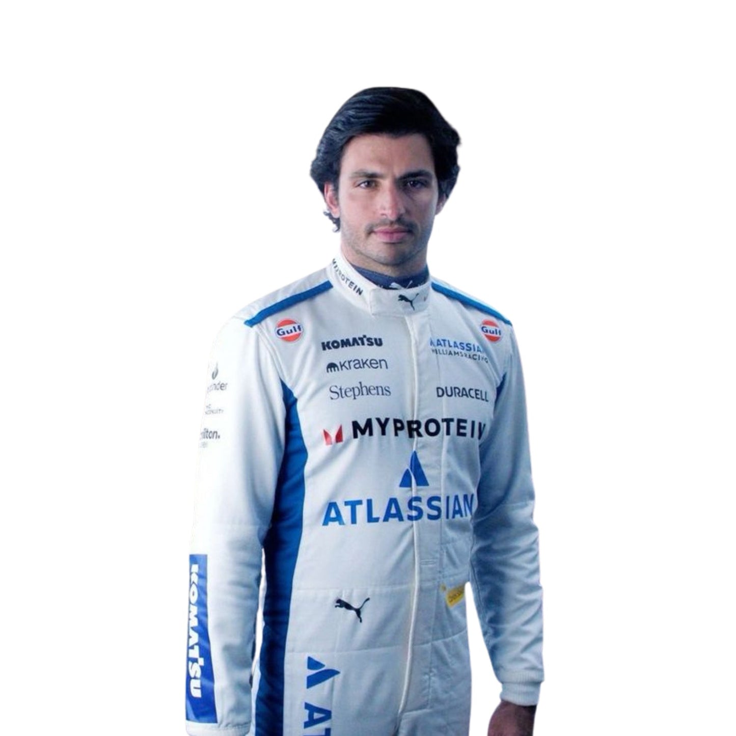 2025 Carlos Sainz Racing Costume Team F1 Williams