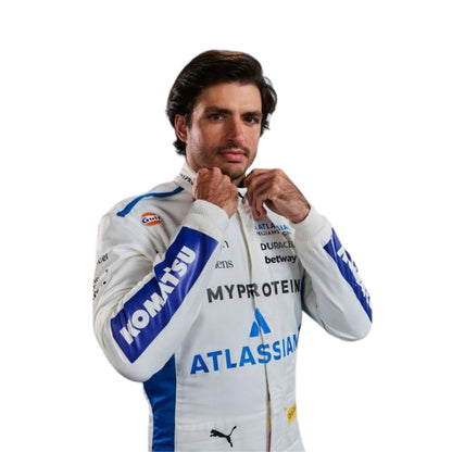 2025 Carlos Sainz Racing Costume Team F1 Williams