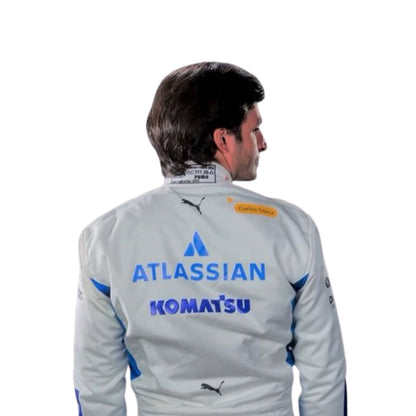 2025 Carlos Sainz Racing Costume Team F1 Williams