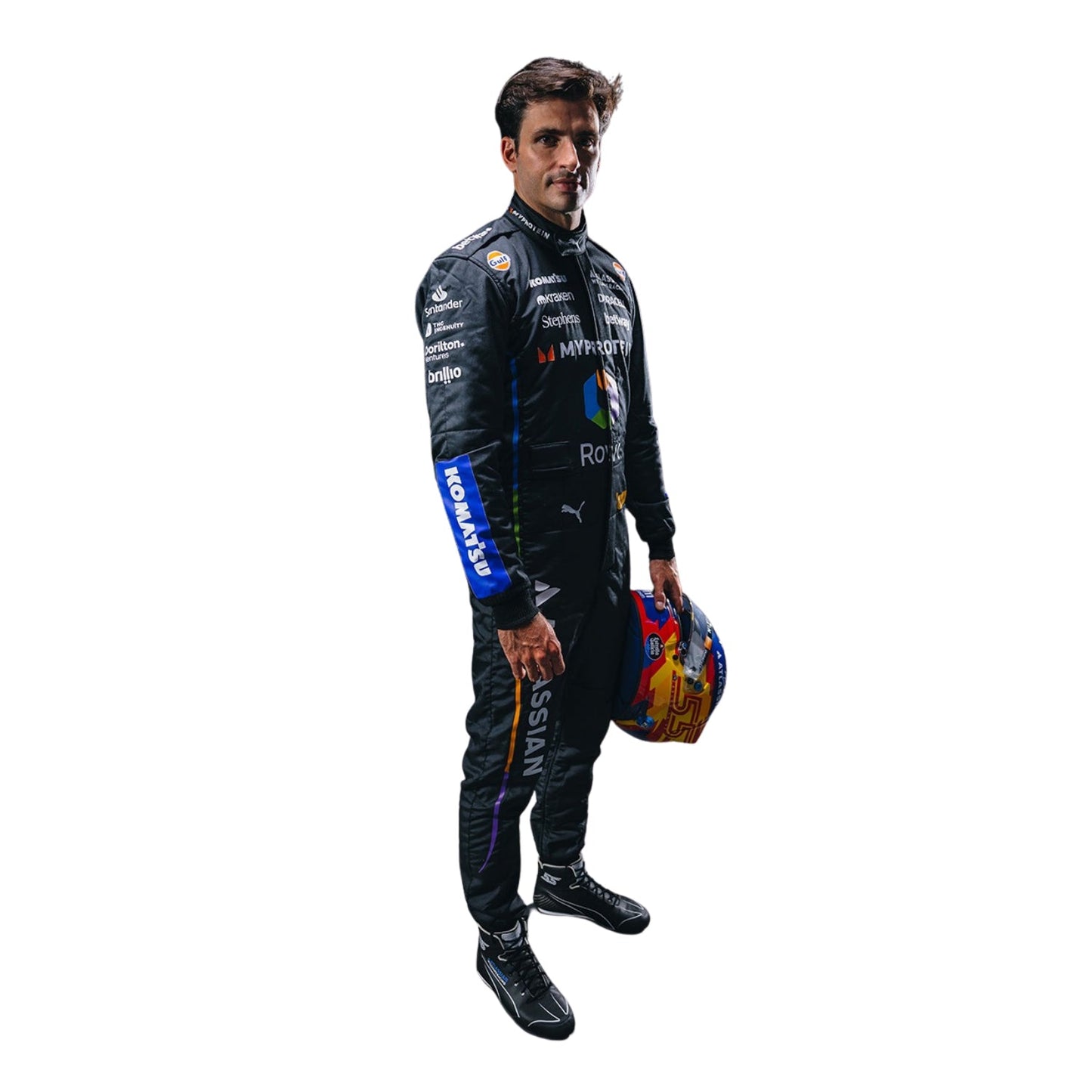 2025 Carlos Sainz Racing Costume Team F1 Williams Las Vegas GP