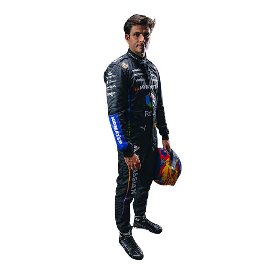 2025 Carlos Sainz Racing Costume Team F1 Williams Las Vegas GP