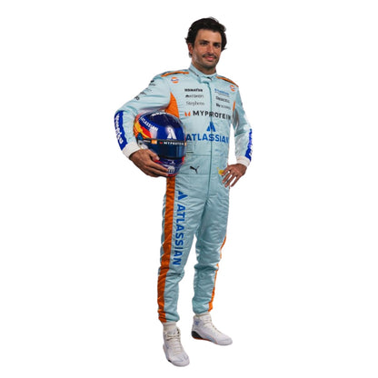 2025 Carlos Sainz Racing Costume Team F1 Williams Sao Paul GP