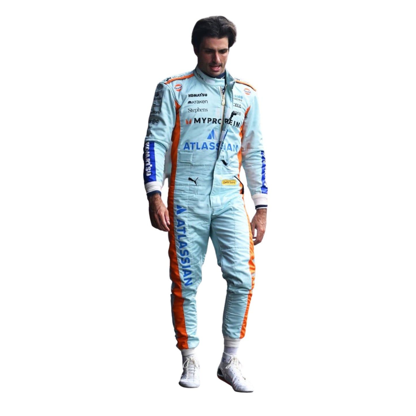 2025 Carlos Sainz Racing Costume Team F1 Williams Sao Paul GP