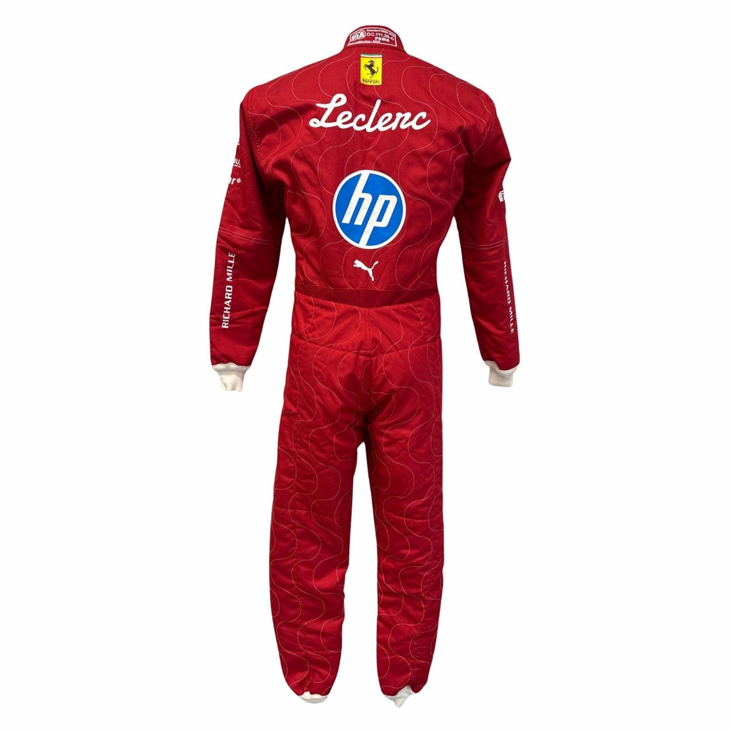 2025 Charles Leclerc Racing Costume Team F1 Ferrari Monza GP