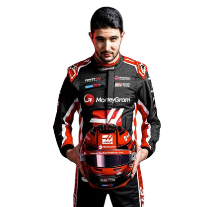 2025 Esteban Ocon Racing Costume Team F1 Haas