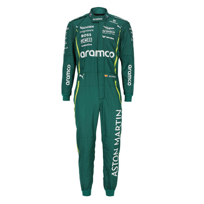 2025 Fernando Alonso Racing Costume Team F1 Aston Martin
