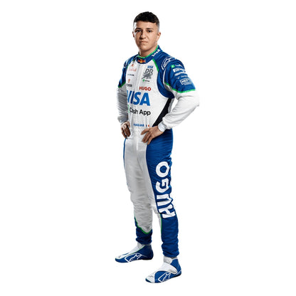 2025 Isack Hadjar Racing Costume Team F1 Racing Bulls